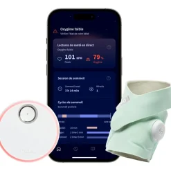 Chaussette connectée Dream Sock mint (0-18 mois) - Reconditionné