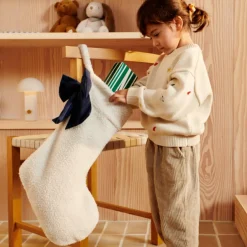 Chaussette de Noël Eve Pile