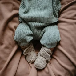 Chaussons Cozy Oatmeal (3-6 mois)