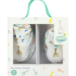 Chaussons édition limitée Sophie la girafe rose (0-1 mois)
