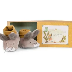 Chaussons lapin Trois petits lapins (0-6 mois)