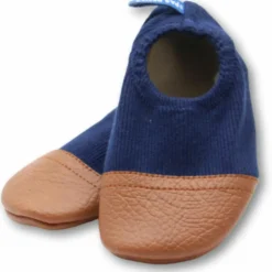 Chaussons Les Petits Jerseys Bleu Profond (pointures 21-23)