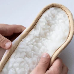 Chaussons Les Petits Velours Rose Pâle (pointures 24-26)