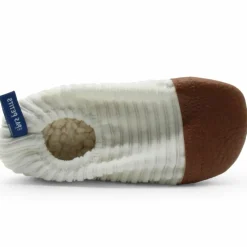 Chaussons Les Petits Velours Ivoire (pointures 24-26)