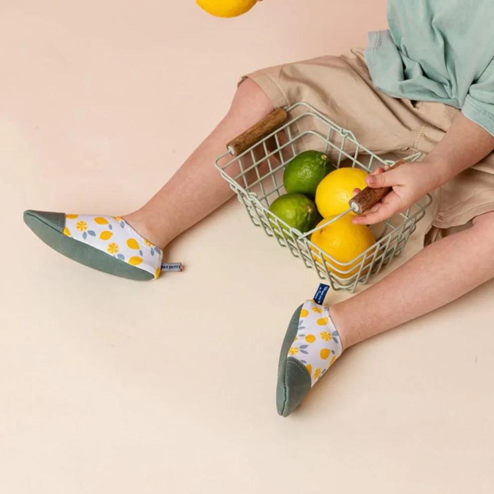 Chaussons tout-terrain Les Petits Citrons Jaunes (pointures 18-20)