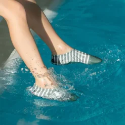 Chaussons tout-terrain Les Petits Mael Marinière (pointures 21-23)