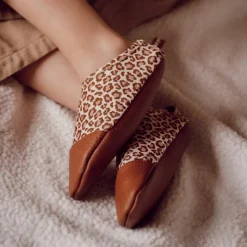 Chaussons tout-terrain Les Petits Léon Léopard (pointures 24-26)