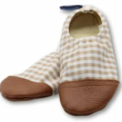 Chaussons tout-terrain Les Petits Vichys (pointures 18-20)