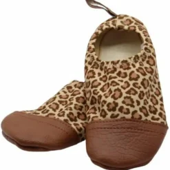 Chaussons tout-terrain Les Petits Léon Léopard (pointures 18-20)