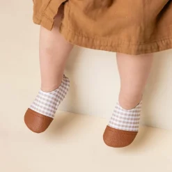 Chaussons tout-terrain Les Petits Vichys (pointures 21-23)