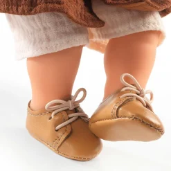 Chaussures Pomea marron pour poupée