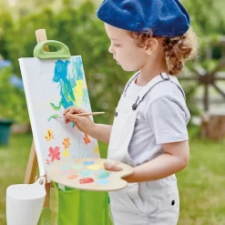 Chevalet portable en bambou