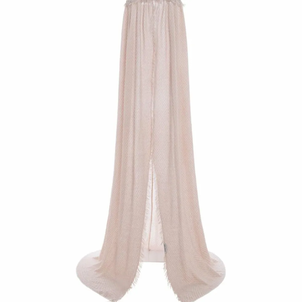 Ciel de lit Happiness Vieux rose (150 cm)