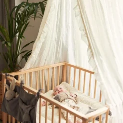 Ciel de lit ivoire (245 cm)