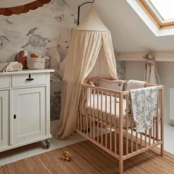 Ciel de lit nougat (245 cm)