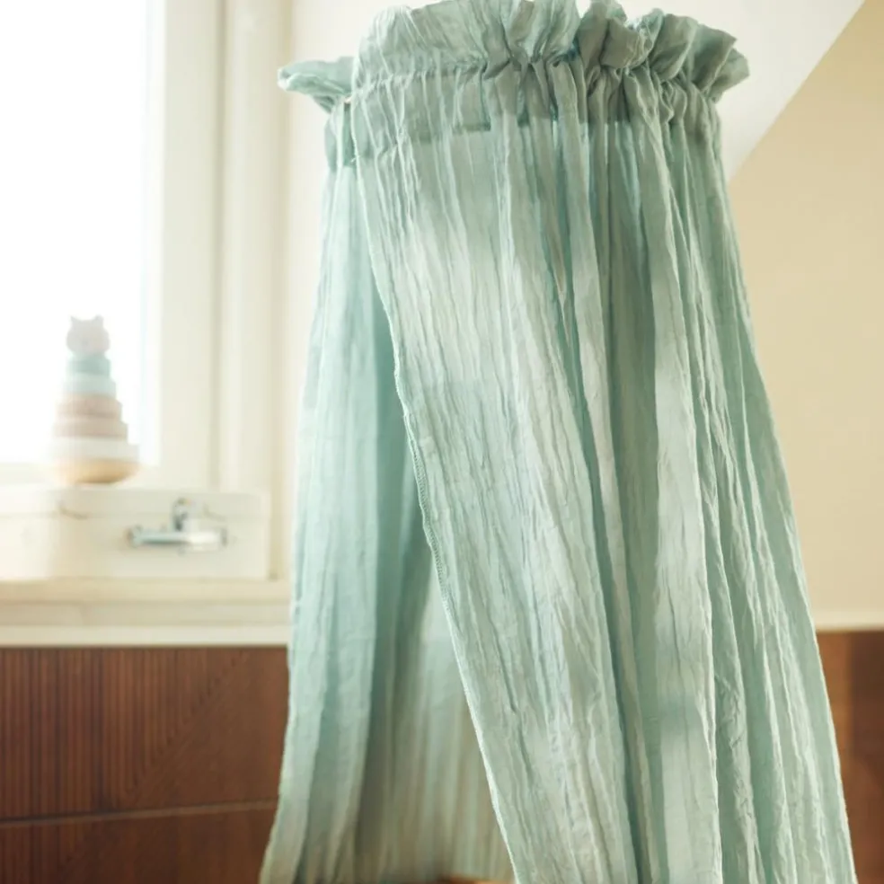 Ciel de lit vintage Sea Green (155 cm)
