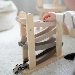 Circuit voiture en bois looping Nature