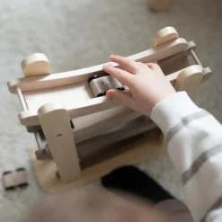 Circuit voiture en bois looping Nature