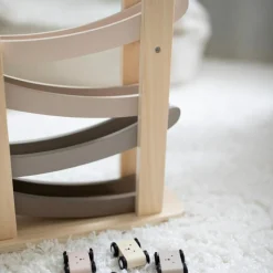 Circuit voiture en bois looping Nature