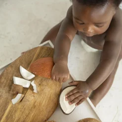 Coco la noix de coco en latex d'hévéa