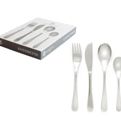 Coffret 4 couverts enfant lisses personnalisable - Reconditionné