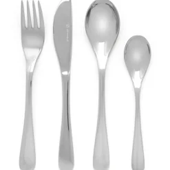 Coffret 4 couverts enfant lisses personnalisable (4 pièces)