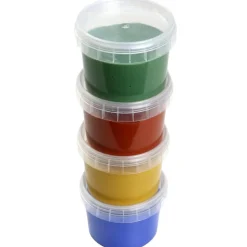 Coffret Aki peinture aux doigts naturelle et vegan (assort. 4 pots)