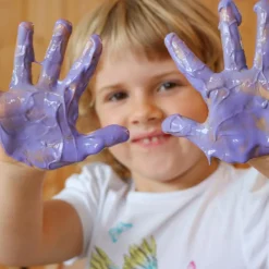 Coffret Aki peinture aux doigts naturelle et vegan (assort. 4 pots)