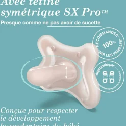 Coffret biberon Zéro Zéro 180 ml + 1 sucette symétrique SX PRO