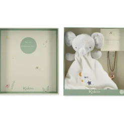 Coffret bola et doudou Eléphant