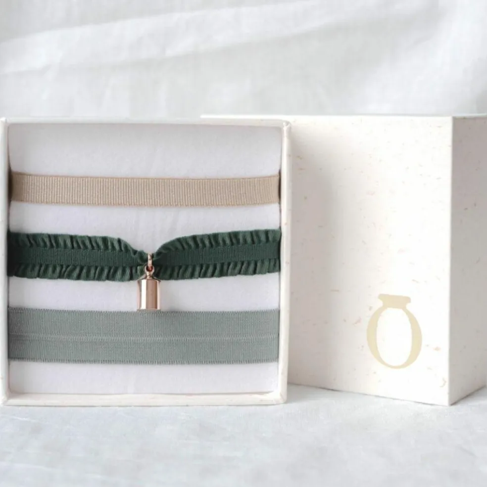 Coffret bracelets Mon Petit Poids Vert (personnalisable)