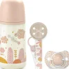 Coffret cadeau de naissance Dreams rose (3 pièces)