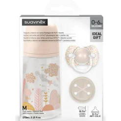 Coffret cadeau de naissance Dreams rose (3 pièces)