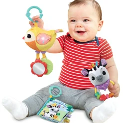 Coffret cadeau jouets bébés animaux (3 pièces)