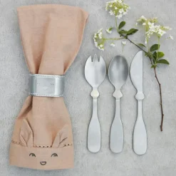 Coffret couverts Antique silver en inox (3 pièces)