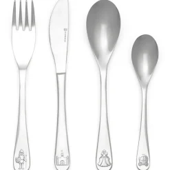 Coffret couverts chevaliers et princesses personnalisable (4 pièces)