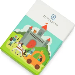 Coffret couverts chevaliers et princesses personnalisable (4 pièces)