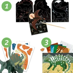 Coffret créatif 6 activités Dino box