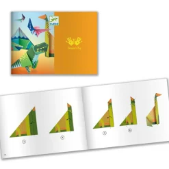 Coffret créatif Origami Dinosaures