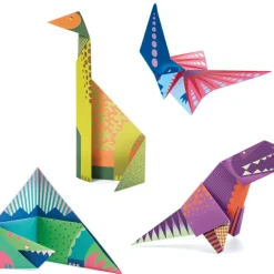 Coffret créatif Origami Dinosaures