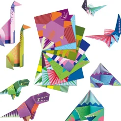 Coffret créatif Origami Dinosaures