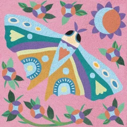 Coffret créatif Sables colorés phosphorescents Garden lights