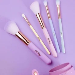 Coffret de 5 pinceaux de maquillage Arc-en-ciel