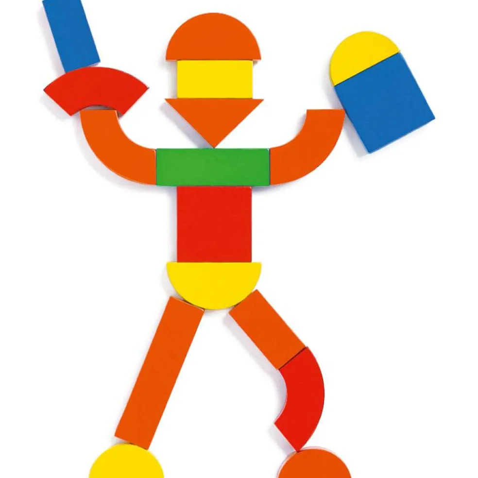 Coffret de jeu magnétique Géoforme (42 pièces)