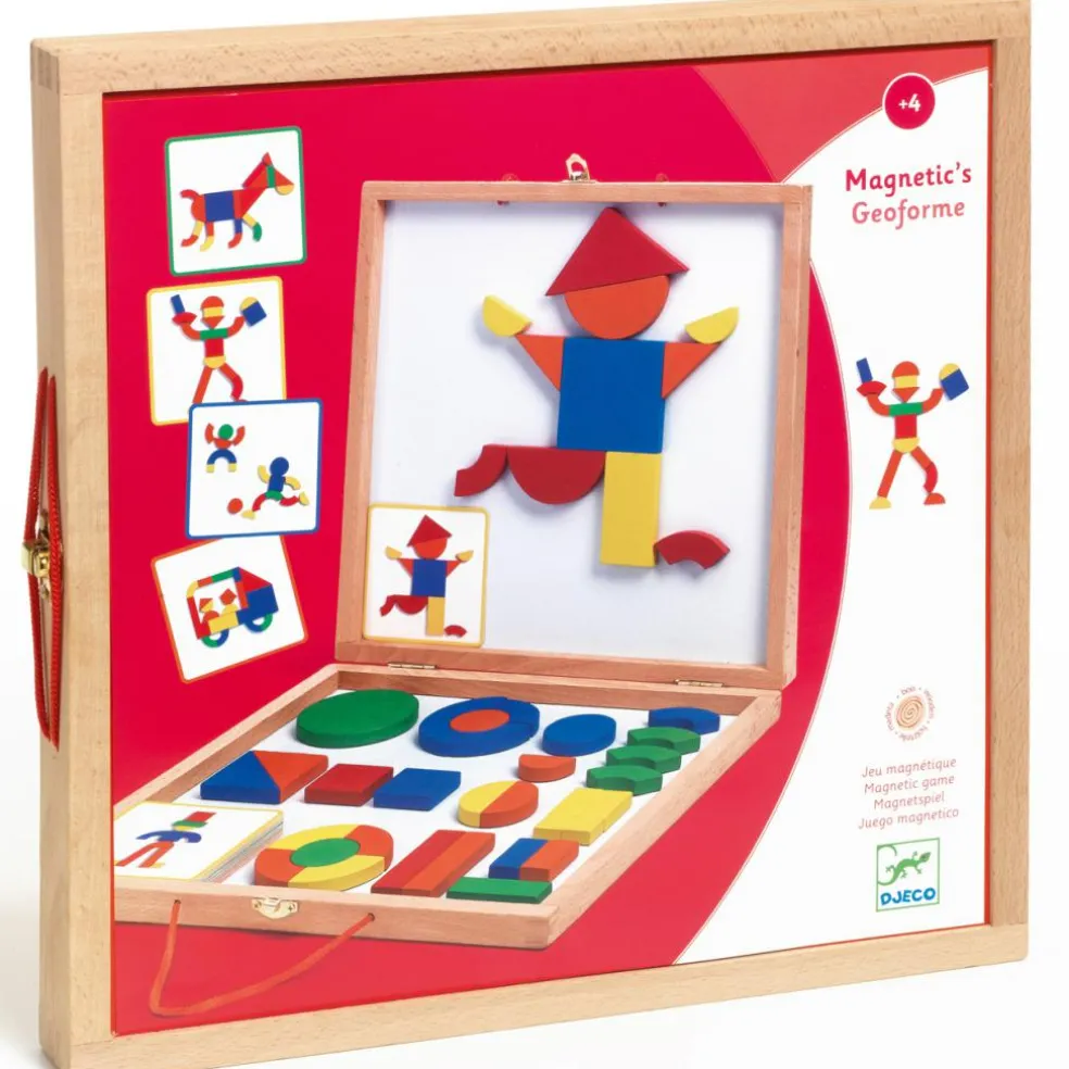 Coffret de jeu magnétique Géoforme (42 pièces)