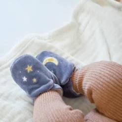 Coffret de naissance chaussons et bracelet sonore Eléphant