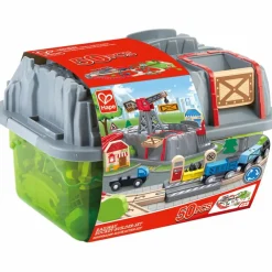 Coffret de train 2 en 1 construis ta ville
