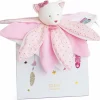 Coffret doudou pétales Chat Attrape-rêves