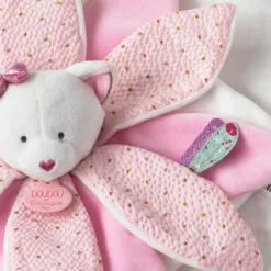 Coffret doudou pétales Chat Attrape-rêves