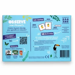 Coffret Giga Mondy (600 cartes Montessori pour développer le langage)